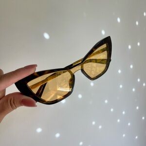 Dolce & Gabbana Cat Eye Tortoise Shell Sunglasses